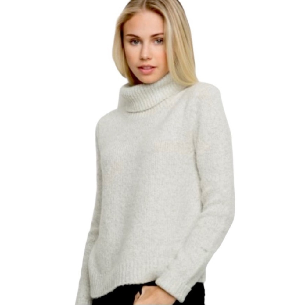 Brandy Melville Wool Blend Cassia Turtleneck Sweater